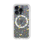 スリムプロテクションプレミアムケース with MagSafe［ もくもくちゃん - フラワー - 総柄 ］
