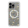 スリムプロテクションプレミアムケース with MagSafe［ もくもくちゃん - フラワー - お花畑 ］