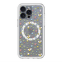 スリムプロテクションプレミアムケース with MagSafe［ もくもくちゃん - フラワー - お花畑 ］
