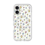 スリムプロテクションプレミアムケース with MagSafe［ もくもくちゃん - フラワー - お花畑 ］