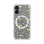 スリムプロテクションプレミアムケース with MagSafe［ もくもくちゃん - フラワー - お花畑 ］