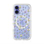 スリムプロテクションプレミアムケース with MagSafe［ もくもくちゃん - フラワー - お花畑 ］