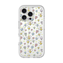 スリムプロテクションプレミアムケース with MagSafe［ もくもくちゃん - フラワー - お花畑 ］