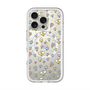 スリムプロテクションプレミアムケース with MagSafe［ もくもくちゃん - フラワー - お花畑 ］