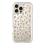 スリムプロテクションプレミアムケース with MagSafe［ もくもくちゃん - フラワー - お花畑 ］