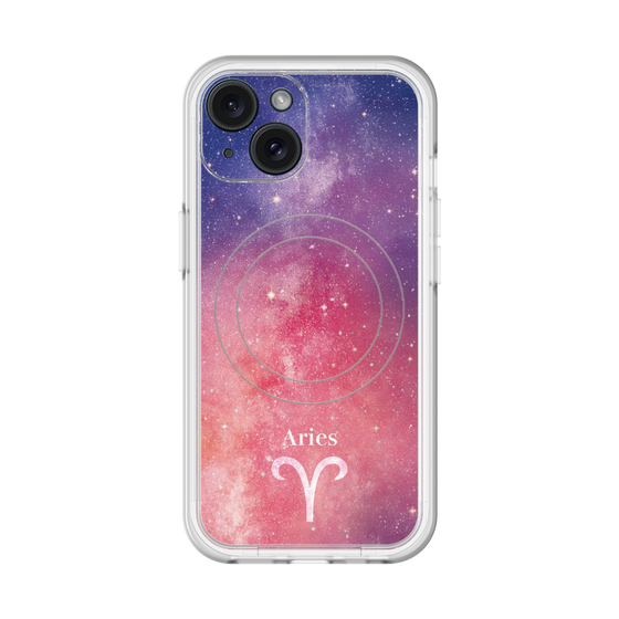 スリムプロテクションプレミアムケース with MagSafe［ STARRY SIGNS - オリジナル - Aries ］