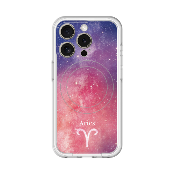 スリムプロテクションプレミアムケース with MagSafe［ STARRY SIGNS - オリジナル - Aries ］