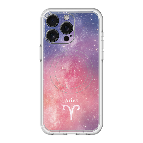 スリムプロテクションプレミアムケース with MagSafe［ STARRY SIGNS - オリジナル - Aries ］