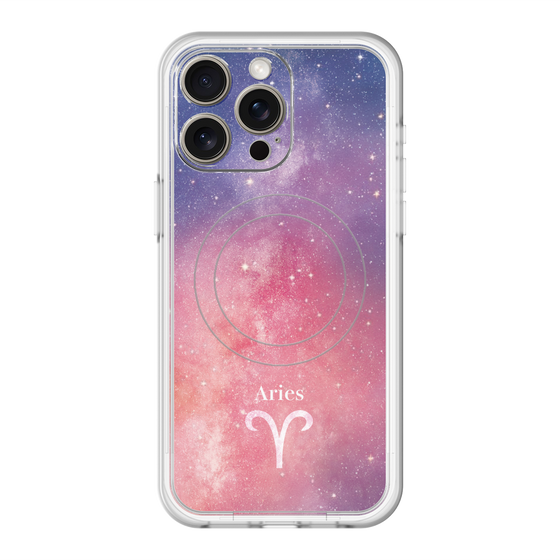 スリムプロテクションプレミアムケース with MagSafe［ STARRY SIGNS - オリジナル - Aries ］