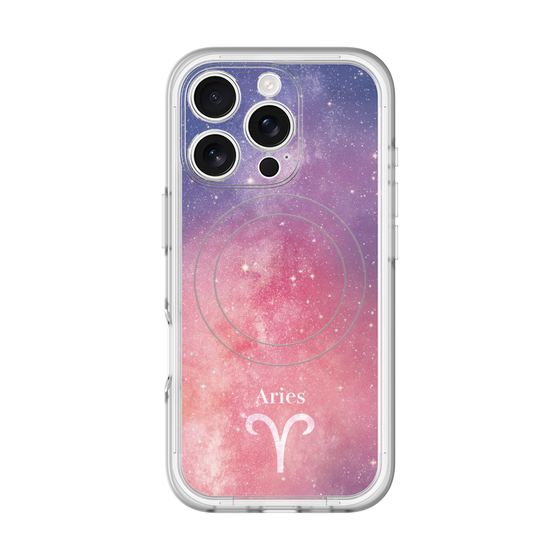 スリムプロテクションプレミアムケース with MagSafe［ STARRY SIGNS - オリジナル - Aries ］