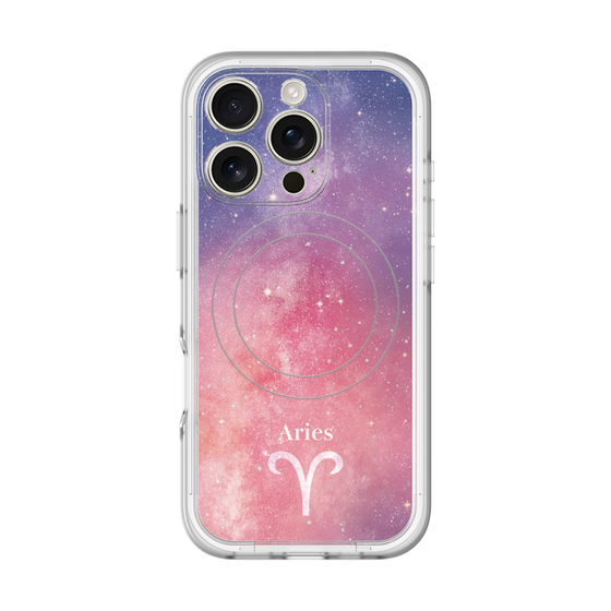 スリムプロテクションプレミアムケース with MagSafe［ STARRY SIGNS - オリジナル - Aries ］