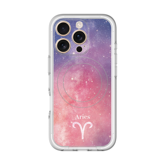 スリムプロテクションプレミアムケース with MagSafe［ STARRY SIGNS - オリジナル - Aries ］