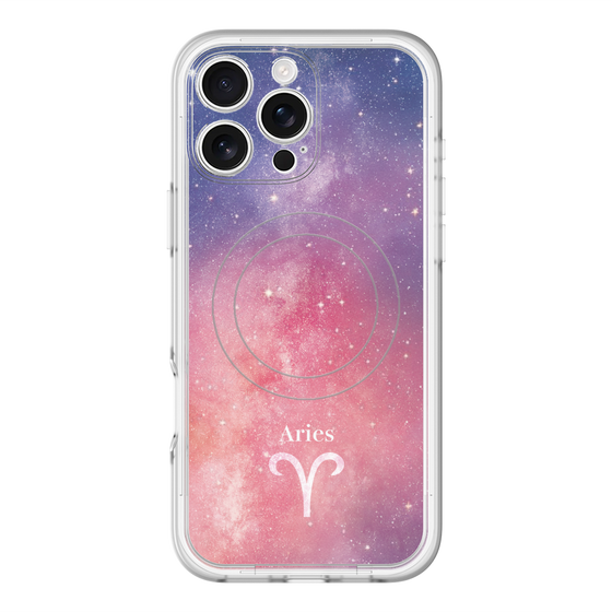 スリムプロテクションプレミアムケース with MagSafe［ STARRY SIGNS - オリジナル - Aries ］