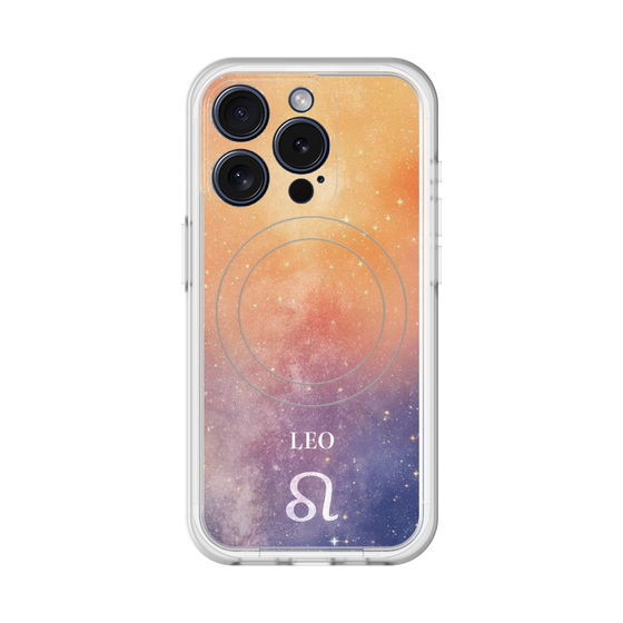 スリムプロテクションプレミアムケース with MagSafe［ STARRY SIGNS - オリジナル - Leo ］