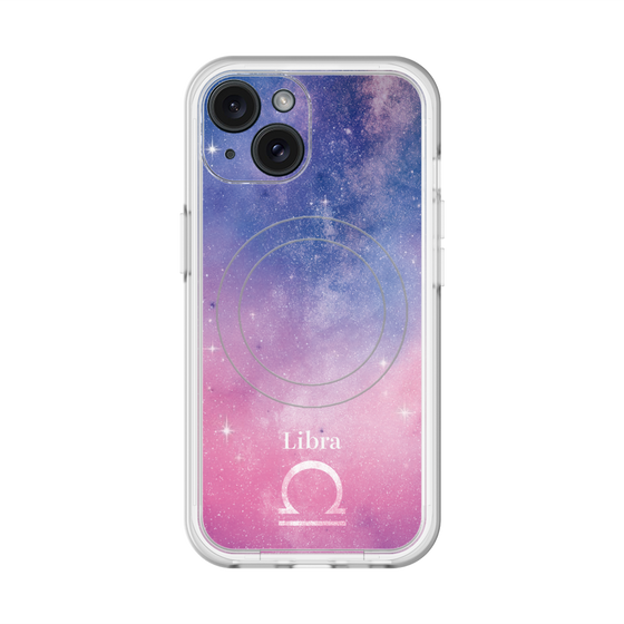 スリムプロテクションプレミアムケース with MagSafe［ STARRY SIGNS - オリジナル - Libra ］