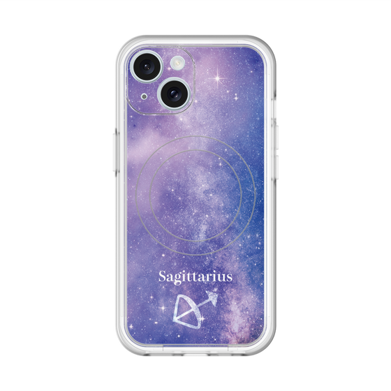 スリムプロテクションプレミアムケース with MagSafe［ STARRY SIGNS - オリジナル - Sagittarius ］