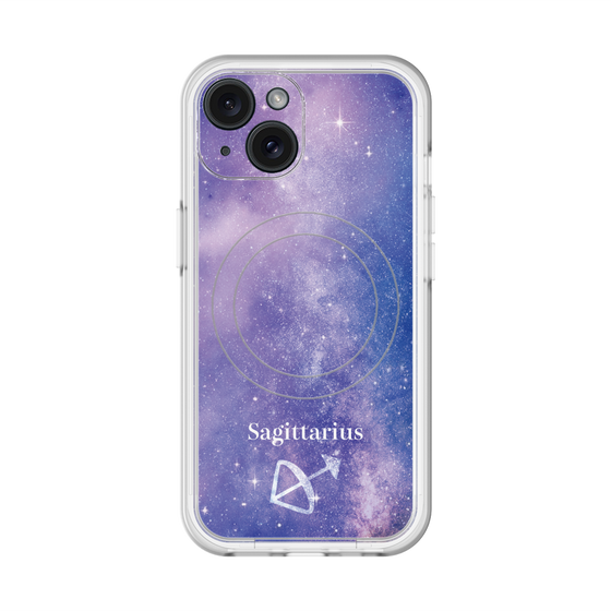 スリムプロテクションプレミアムケース with MagSafe［ STARRY SIGNS - オリジナル - Sagittarius ］