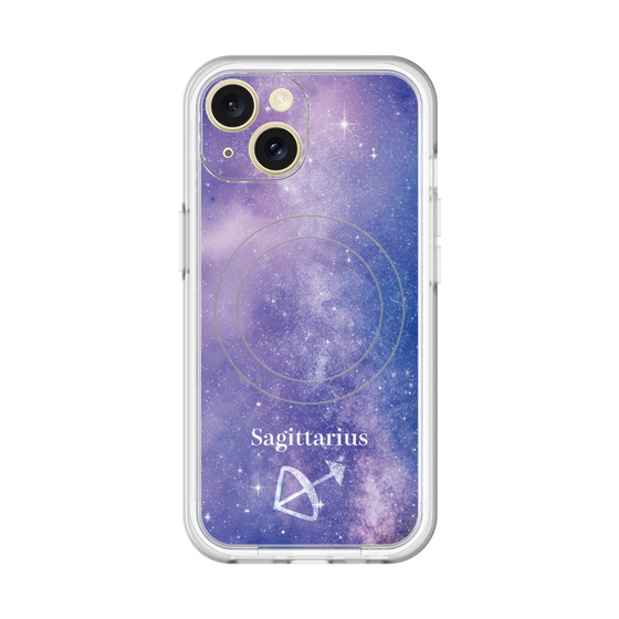 スリムプロテクションプレミアムケース with MagSafe［ STARRY SIGNS - オリジナル - Sagittarius ］