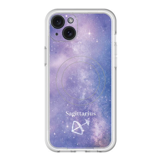 スリムプロテクションプレミアムケース with MagSafe［ STARRY SIGNS - オリジナル - Sagittarius ］