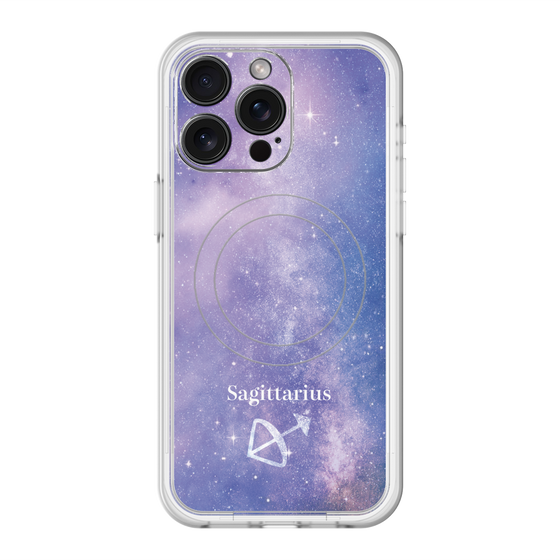 スリムプロテクションプレミアムケース with MagSafe［ STARRY SIGNS - オリジナル - Sagittarius ］