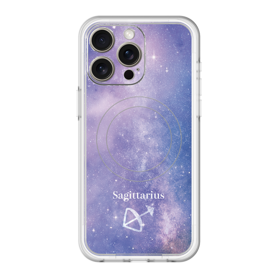 スリムプロテクションプレミアムケース with MagSafe［ STARRY SIGNS - オリジナル - Sagittarius ］