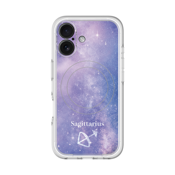 スリムプロテクションプレミアムケース with MagSafe［ STARRY SIGNS - オリジナル - Sagittarius ］