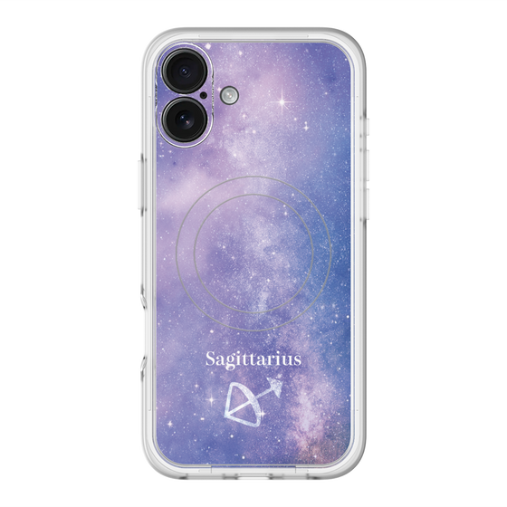 スリムプロテクションプレミアムケース with MagSafe［ STARRY SIGNS - オリジナル - Sagittarius ］