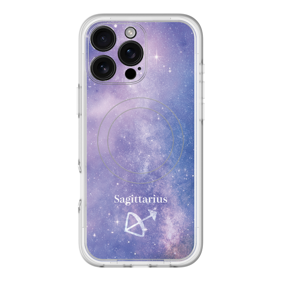 スリムプロテクションプレミアムケース with MagSafe［ STARRY SIGNS - オリジナル - Sagittarius ］
