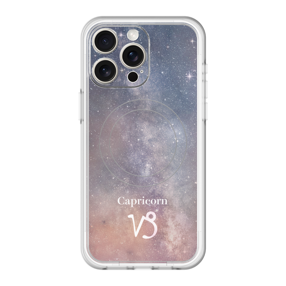 スリムプロテクションプレミアムケース with MagSafe［ STARRY SIGNS - オリジナル - Capricorn ］