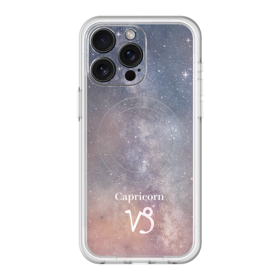 スリムプロテクションプレミアムケース with MagSafe［ STARRY SIGNS - オリジナル - Capricorn ］