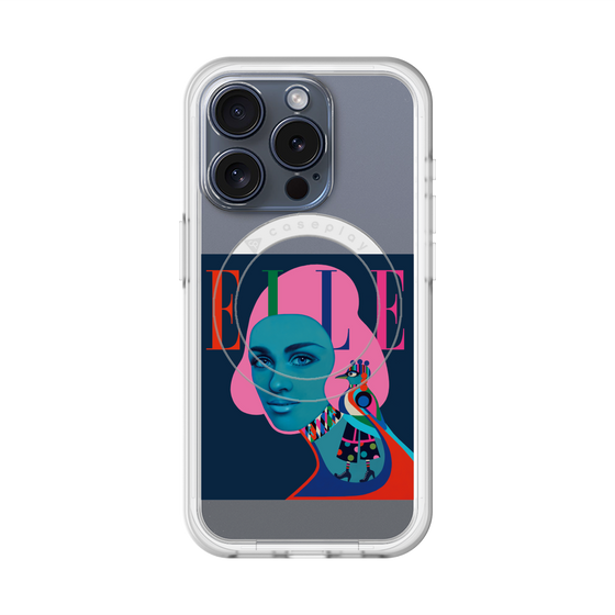 スリムプロテクションプレミアムケース with MagSafe［ ELLE - 80 YEARS - RAMONA NORDAL ］