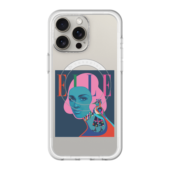 スリムプロテクションプレミアムケース with MagSafe［ ELLE - 80 YEARS - RAMONA NORDAL ］