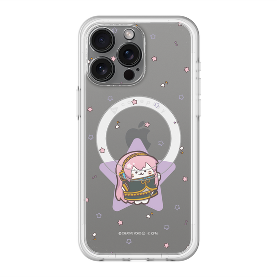 スリムプロテクションプレミアムケース with MagSafe［ しろたん×初音ミク - 巡音ルカ - しろたん変身 ］