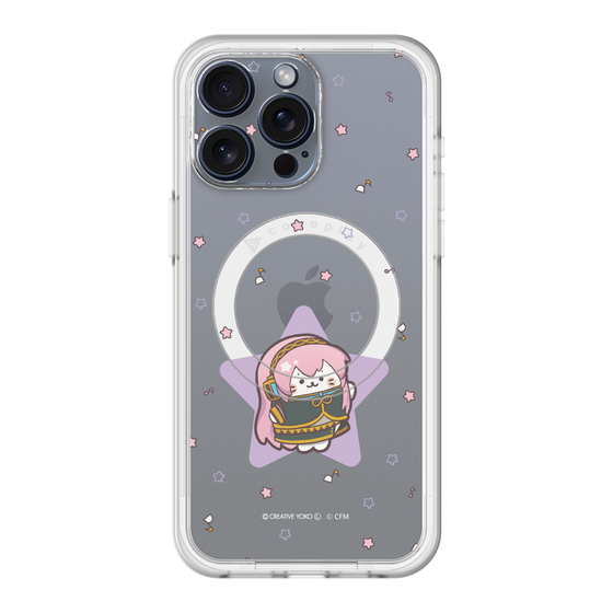スリムプロテクションプレミアムケース with MagSafe［ しろたん×初音ミク - 巡音ルカ - しろたん変身 ］