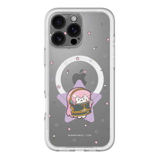 スリムプロテクションプレミアムケース with MagSafe［ しろたん×初音ミク - 巡音ルカ - しろたん変身 ］