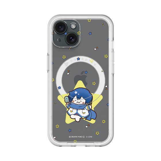 スリムプロテクションプレミアムケース with MagSafe［ しろたん×初音ミク - KAITO - しろたん変身 ］