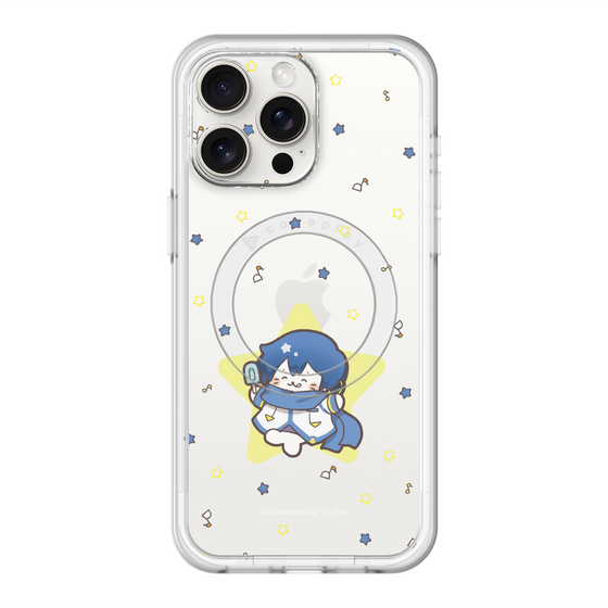 スリムプロテクションプレミアムケース with MagSafe［ しろたん×初音ミク - KAITO - しろたん変身 ］