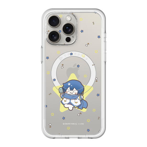スリムプロテクションプレミアムケース with MagSafe［ しろたん×初音ミク - KAITO - しろたん変身 ］