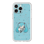 スリムプロテクションプレミアムケース with MagSafe［ しろたん×初音ミク - 初音ミク - しろたんと一緒 ］