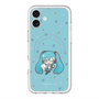 スリムプロテクションプレミアムケース with MagSafe［ しろたん×初音ミク - 初音ミク - しろたんと一緒 ］