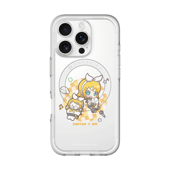 スリムプロテクションプレミアムケース with MagSafe［ しろたん×初音ミク - しろたん×鏡音リン ］