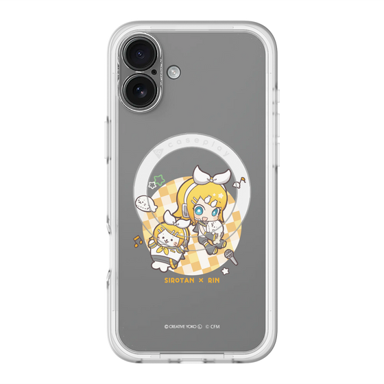 スリムプロテクションプレミアムケース with MagSafe［ しろたん×初音ミク - しろたん×鏡音リン ］
