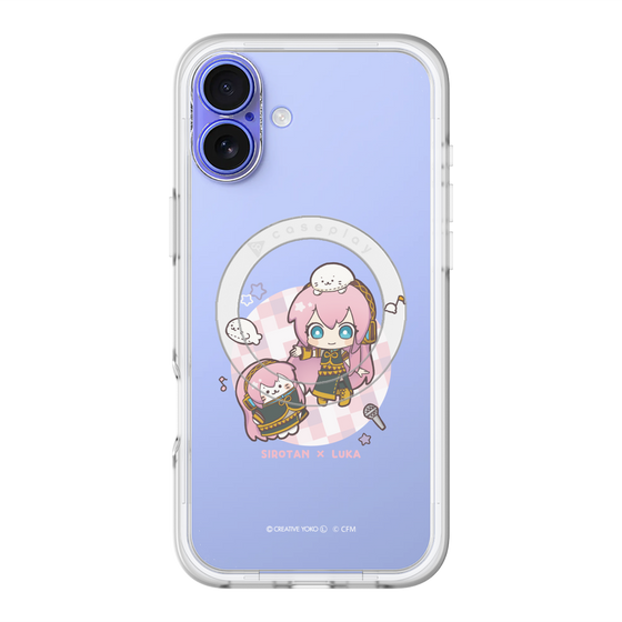 スリムプロテクションプレミアムケース with MagSafe［ しろたん×初音ミク - しろたん×巡音ルカ ］