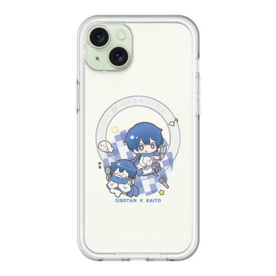 スリムプロテクションプレミアムケース with MagSafe［ しろたん×初音ミク - しろたん×KAITO ］