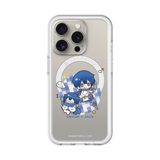 スリムプロテクションプレミアムケース with MagSafe［ しろたん×初音ミク - しろたん×KAITO ］