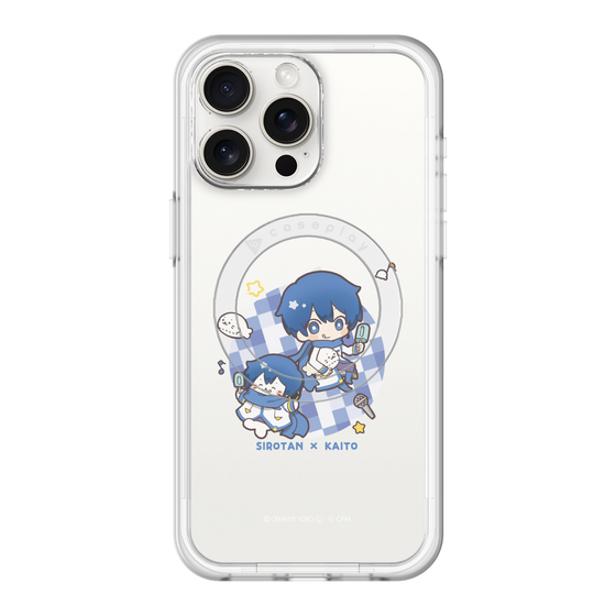 スリムプロテクションプレミアムケース with MagSafe［ しろたん×初音ミク - しろたん×KAITO ］