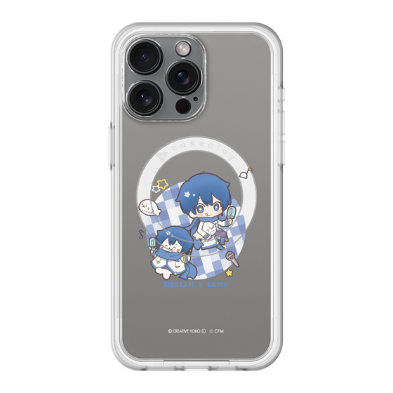 スリムプロテクションプレミアムケース with MagSafe［ しろたん×初音ミク - しろたん×KAITO ］