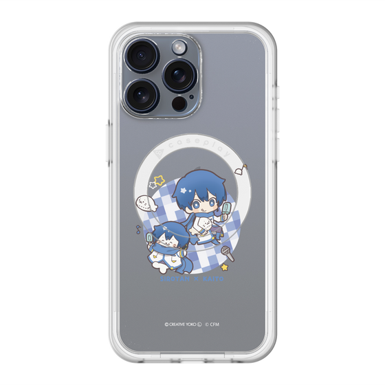 スリムプロテクションプレミアムケース with MagSafe［ しろたん×初音ミク - しろたん×KAITO ］