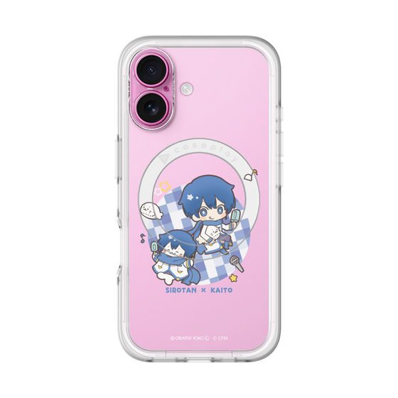 スリムプロテクションプレミアムケース with MagSafe［ しろたん×初音ミク - しろたん×KAITO ］