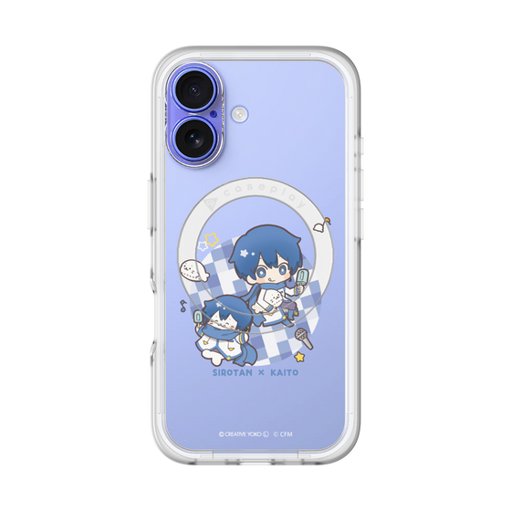 スリムプロテクションプレミアムケース with MagSafe［ しろたん×初音ミク - しろたん×KAITO ］